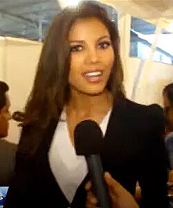 Miss Peru Cindy Mejía