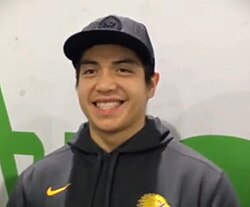 Iroquois lacrosse player Miles Thompson