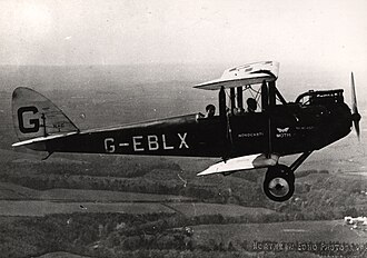DeHaviland Moth 'Novocastria', first airplane of British pilot Constance Leathart