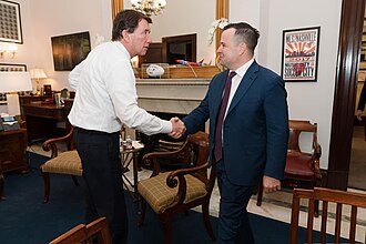 Politician, businessman Bill Hagerty, businessman, FHFA director Bill Pulte