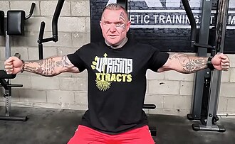 Australian bodybuilder Lee Priest