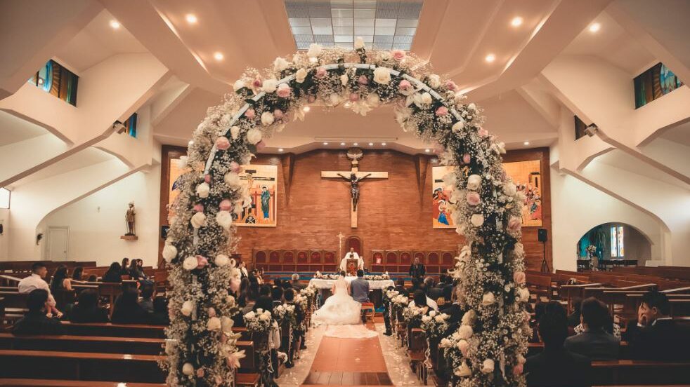 mariage à l'église