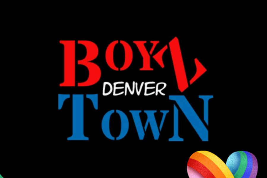 Colorful logo of Boyztown Denver with a rainbow ribbon, shared for Pride Month 2023 to celebrate LGBTQ+ nightlife.