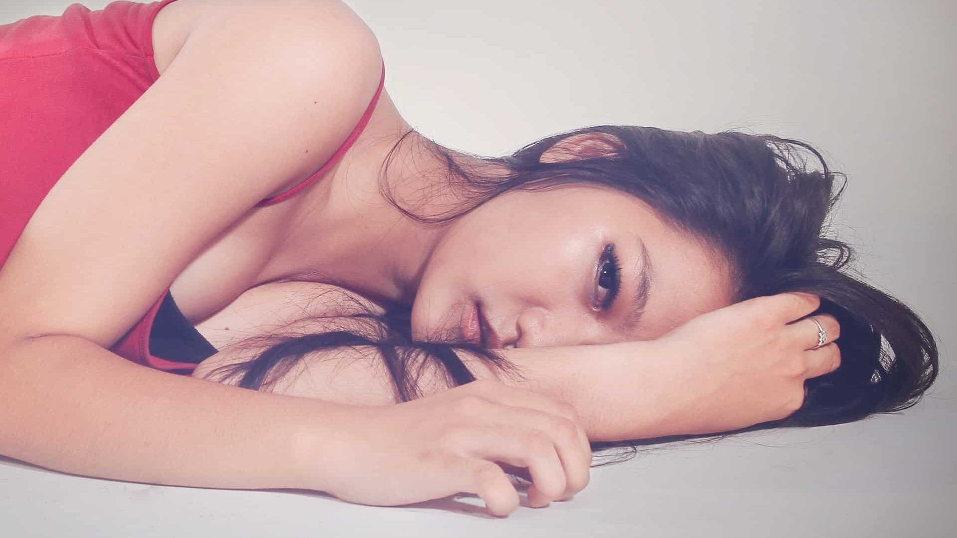 femme avec un désordre mental